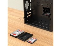 Adaptador de acionamento Orico 1125SS de 2,5" para 3,5" - Preto
