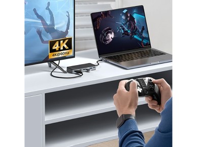 Orico OM28PR-G2 USB-C Docking Station with M.2 Drive Slot + 1 x USB-A 3.2 + 1x USB-C 3.2 + 2x USB-A 