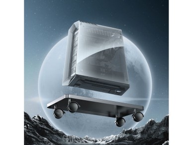 Suporte para computador Orico CPB6 com rodas - Preto
