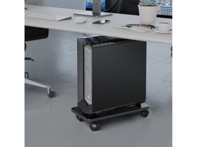 Suporte para computador Orico CPB6 com rodas - Preto