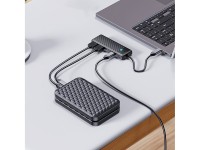 Orico PAPW4A-C3 USB-A Hub Docking Station 4x USB-A 3.0 - Black Orico PAPW4A-C3 USB-A Hub Docking Station 4x USB-A 3.0 - Black