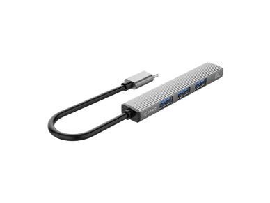 Orico AH-13 USB-C Hub Docking Station 1x USB-A 3.0 + 3x USB-A 2.0 - Gray