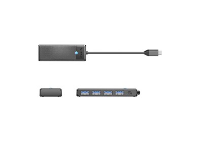 Orico PAPW4A-C3 USB-A Hub Docking Station 4x USB-A 3.0 - Black