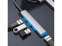 Orico AH-A13 USB-A Hub Docking Station 1x USB-A 3.0 + 3x USB-A 2.0 - Gray