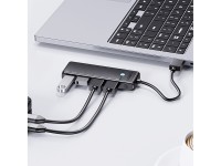 Orico PAPW4A-C3 USB-A Hub Docking Station 4x USB-A 3.0 - Black Orico PAPW4A-C3 USB-A Hub Docking Station 4x USB-A 3.0 - Black
