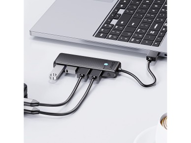 Orico PAPW4A-C3 USB-A Hub Docking Station 4x USB-A 3.0 - Black