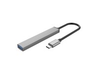 Orico AH-13 USB-C Hub Docking Station 1x USB-A 3.0 + 3x USB-A 2.0 - Gray Orico AH-13 USB-C Hub Docking Station 1x USB-A 3.0 + 3x USB-A 2.0 - Gray