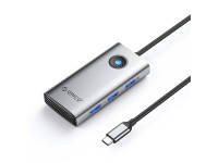 Orico PW11-6P USB-C Hub Docking Station 3x USB-A 3.0 + 1x USB-C 2.0 + 1x HDMI - Gray