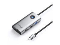 Orico PW11-5P USB-C Hub Docking Station 1x USB-A 3.0 + 2x USB-A 2.0 + 1x USB-C PD + 1x HDMI - Gray