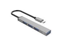 Orico AH-13 USB-C Hub Docking Station 1x USB-A 3.0 + 3x USB-A 2.0 - Gray
