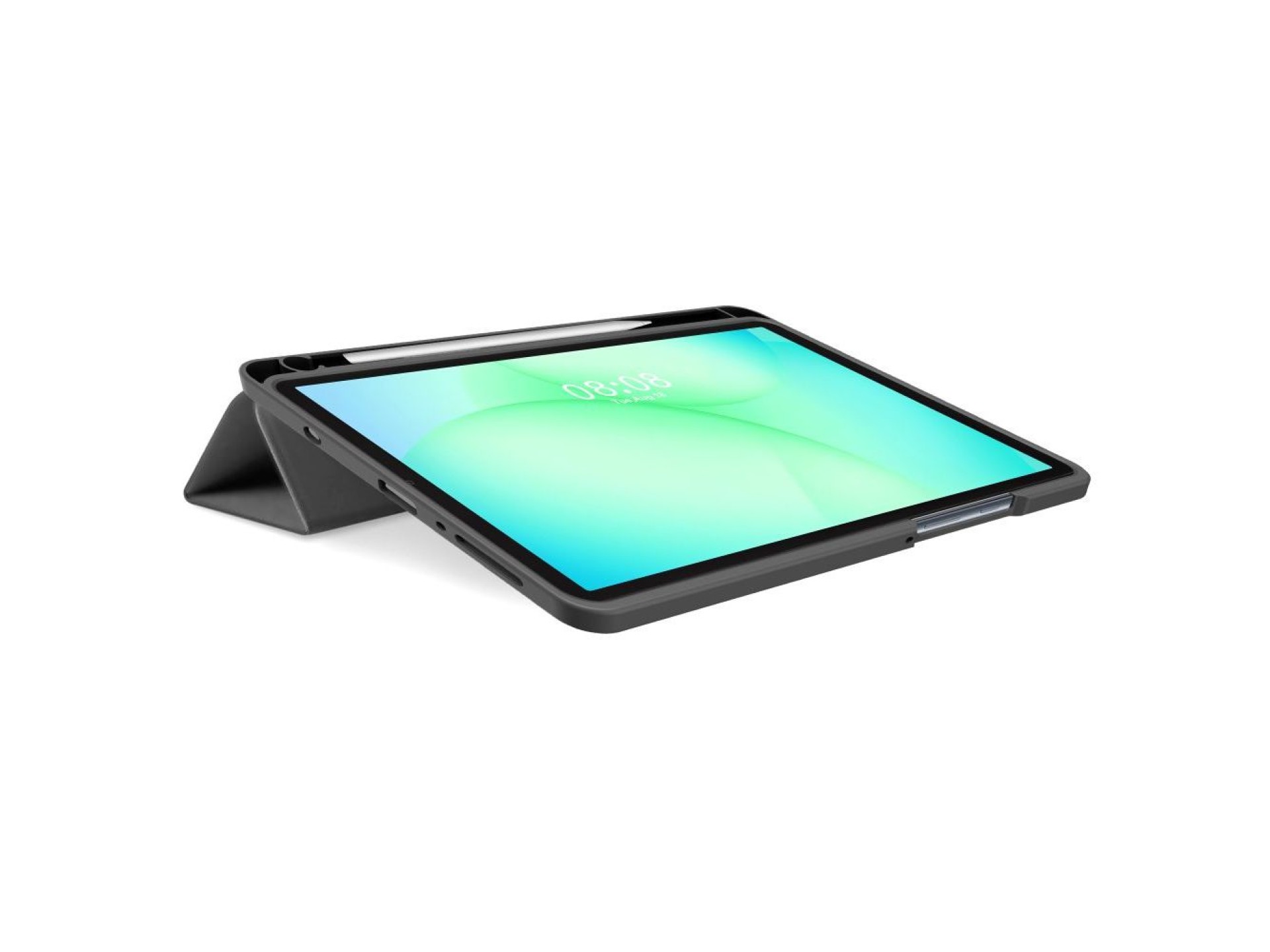 Tech-Protect SC Pen Canvas Case for Samsung Galaxy Tab A9 / A11 8.7 X110 / X115 / X133 / X135 - Gray