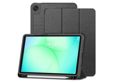 Tech-Protect SC Pen Canvas Case for Samsung Galaxy Tab A9 / A11 8.7 X110 / X115 / X133 / X135 - Gray Tech-Protect SC Pen Canvas Case for Samsung Galaxy Tab A9 / A11 8.7 X110 / X115 / X133 / X135 - Gray