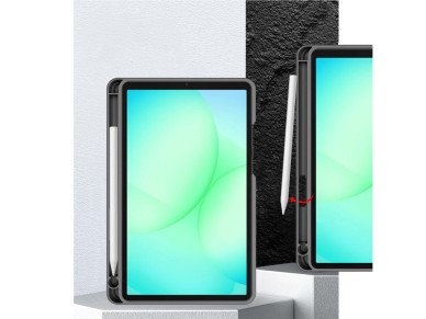Tech-Protect SC Pen Canvas Case for Samsung Galaxy Tab A9 / A11 8.7 X110 / X115 / X133 / X135 - Gray Tech-Protect SC Pen Canvas Case for Samsung Galaxy Tab A9 / A11 8.7 X110 / X115 / X133 / X135 - Gray