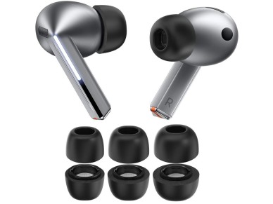 Almohadillas Tech-Protect para auriculares Samsung Galaxy Buds 3 Pro en tamaños S / M / L - negras ( Almohadillas Tech-Protect para auriculares Samsung Galaxy Buds 3 Pro en tamaños S / M / L - negras (