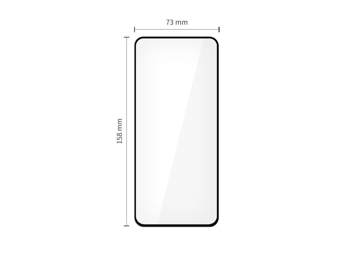 Tech-Protect Glass Fit+ 2-pack tempered glass for Samsung Galaxy S25 FE - black