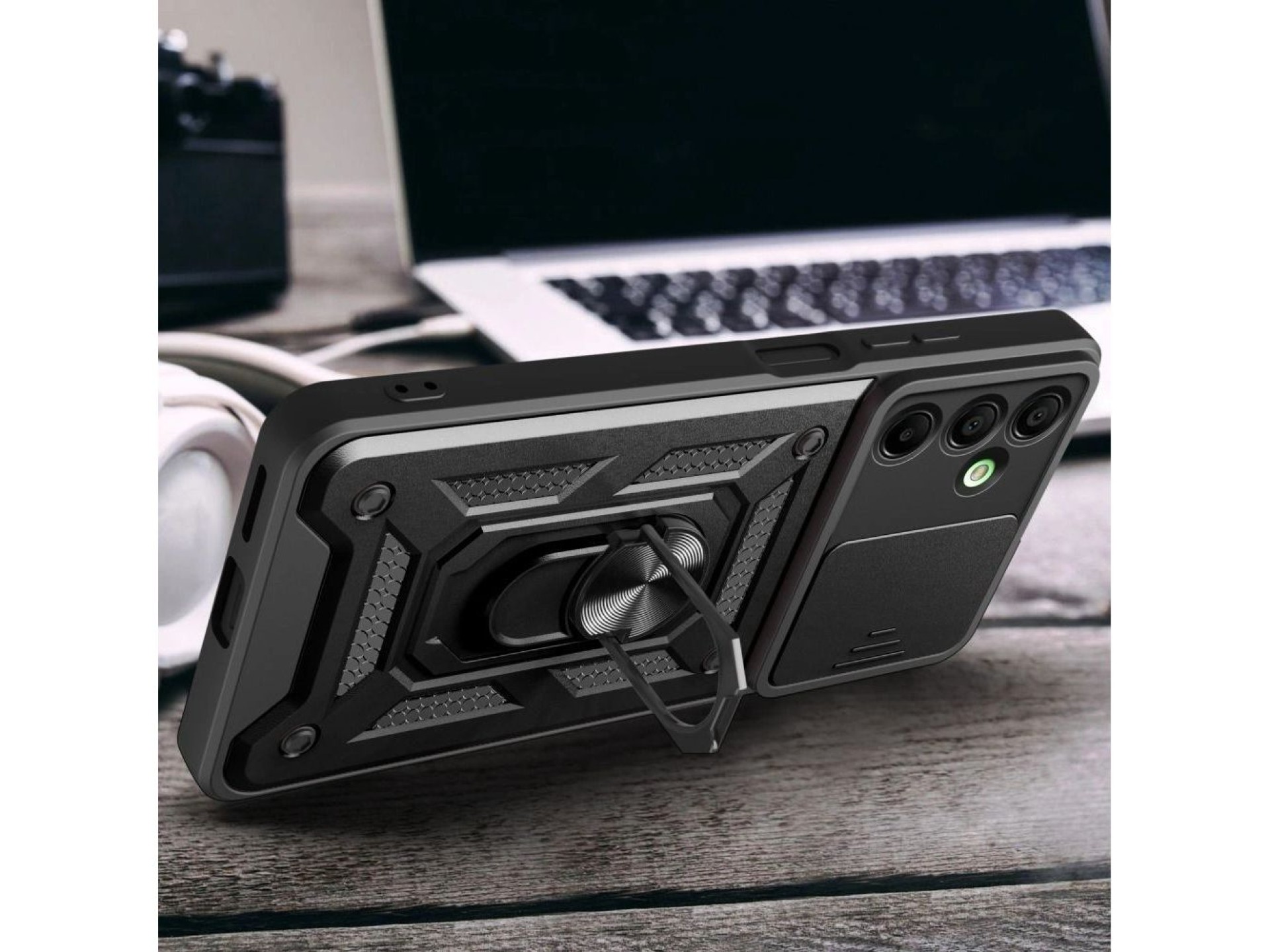 Capa Tech-Protect CamShield Pro para Samsung Galaxy A17 4G/5G - Preta
