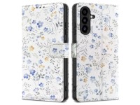Funda tipo cartera Tech-Protect para Samsung Galaxy A26 5G / A17 4G / 5G - Margaritas con hojas