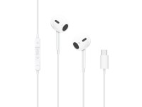 Fones de ouvido Tech-Protect Ultraboost Core G2 USB-C - Branco Fones de ouvido Tech-Protect Ultraboost Core G2 USB-C - Branco