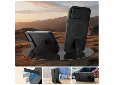 Funda Tech-Protect Kevlar Aura MagSafe para iPhone 16e / 17e - Negra