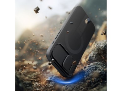 Funda Tech-Protect Kevlar Aura MagSafe para iPhone 16e / 17e - Negra