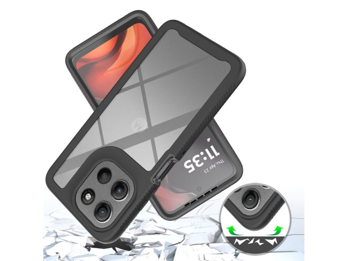 Tech-Protect Defense Case for Motorola Moto G56 5G - Black