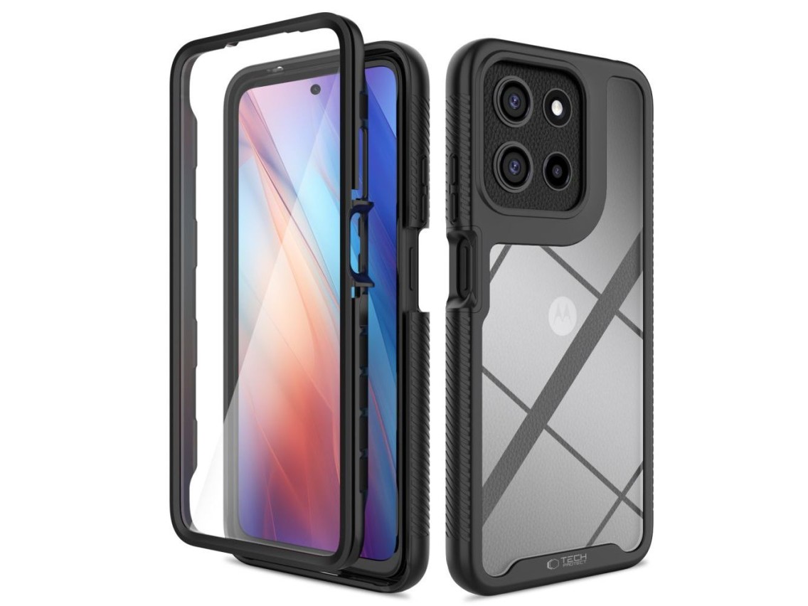 Tech-Protect Defense Case for Motorola Moto G56 5G - Black