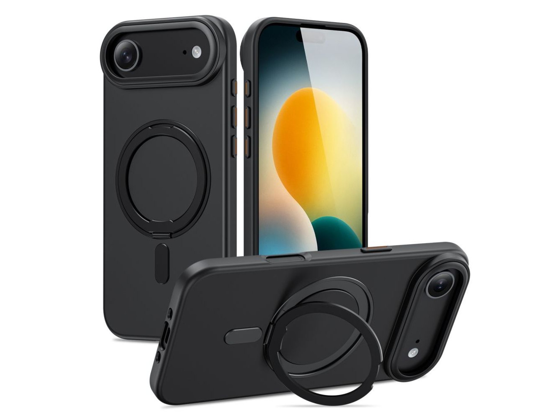 Tech-Protect MagRing MagSafe case for iPhone 17 Air - black