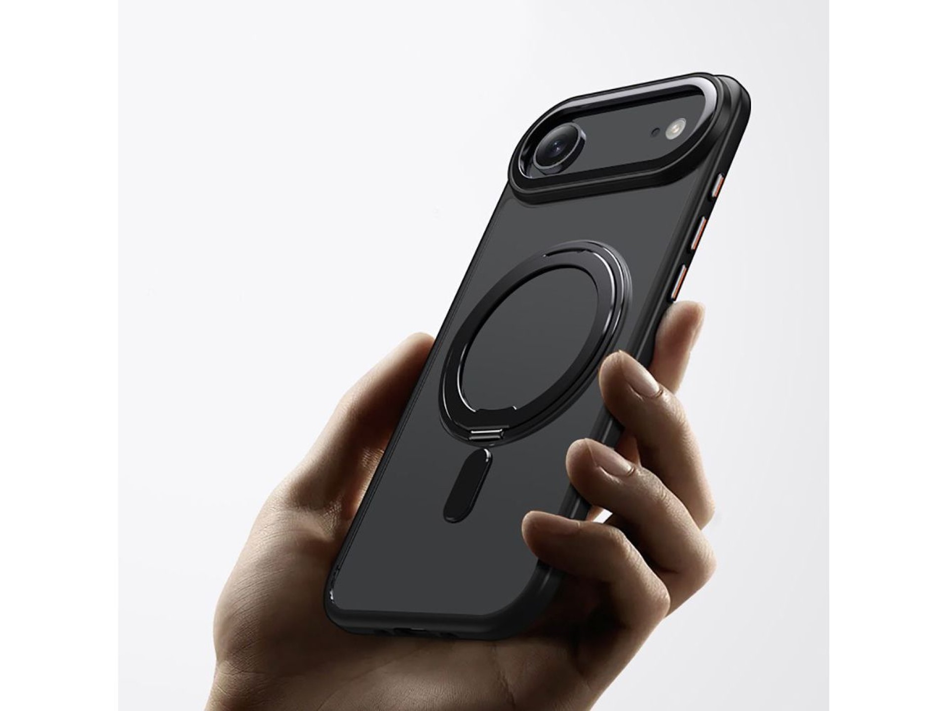Tech-Protect MagRing MagSafe case for iPhone 17 Air - black