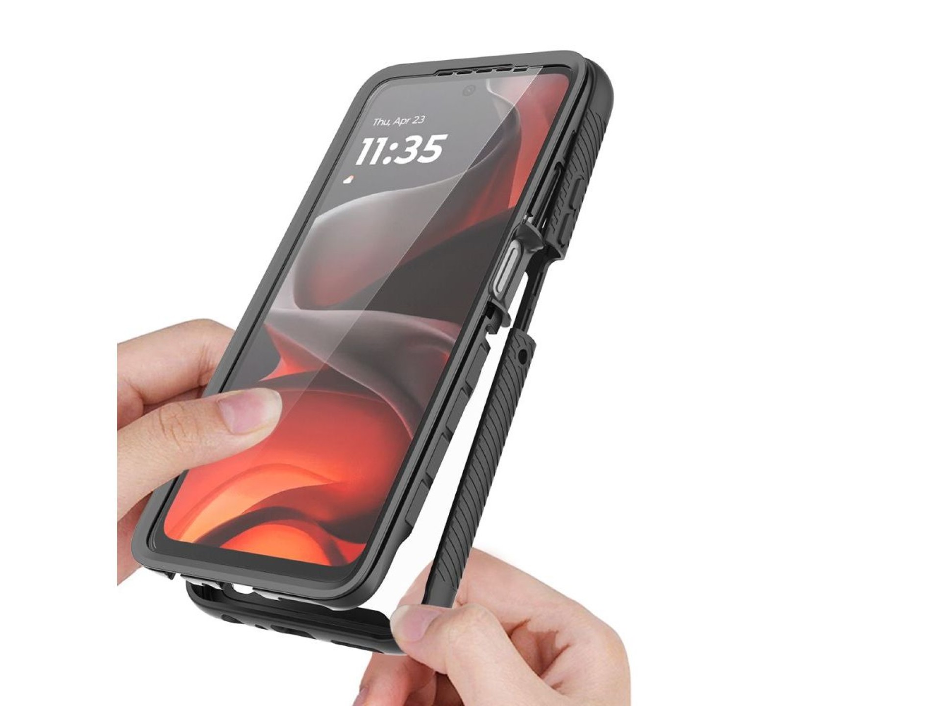 Tech-Protect Defense Case for Motorola Moto G56 5G - Black