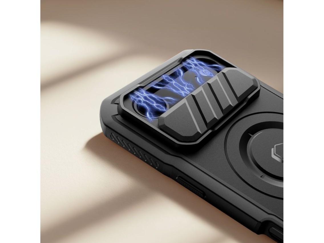 Funda Tech-Protect Kevlar MagSafe para iPhone 17 Air - Negra