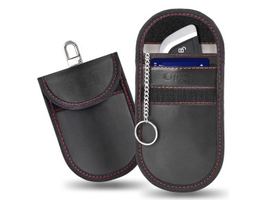 Funda Tech-Protect KLR100 con protecci�n RFID - Negra y roja