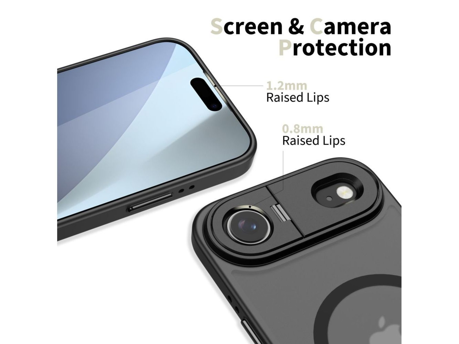 Tech-Protect MagStand MagSafe Case for iPhone 17 Air - Matte Black