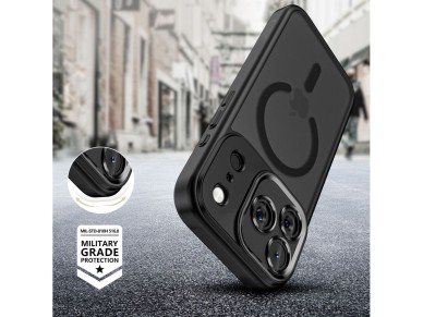 Tech-Protect MagCam MagSafe Case for iPhone 17 Pro Max - Matte Black Tech-Protect MagCam MagSafe Case for iPhone 17 Pro Max - Matte Black