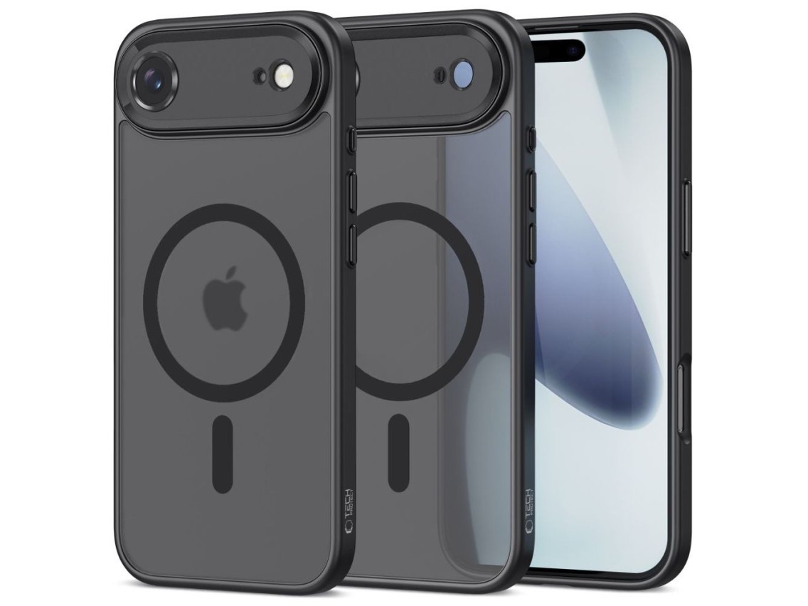 Capa Tech-Protect MagCam MagSafe para iPhone 17 Air - Preto Fosco