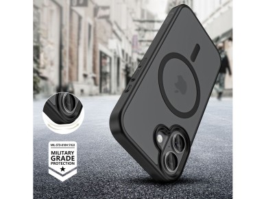Funda Tech-Protect MagMat XT MagSafe de 4 piezas para iPhone 17 - negro mate Funda Tech-Protect MagMat XT MagSafe de 4 piezas para iPhone 17 - negro mate