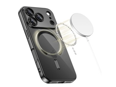 Funda Tech-Protect MagFlex MagSafe para iPhone 17 Pro - Negro transparente Funda Tech-Protect MagFlex MagSafe para iPhone 17 Pro - Negro transparente