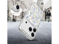 Capa Tech-Protect FlexAir MagSafe para iPhone 17 Pro - Margaridas com Folhas Capa Tech-Protect FlexAir MagSafe para iPhone 17 Pro - Margaridas com Folhas