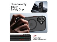 Tech-Protect MagMat XT 4-set MagSafe case for iPhone 17 - matte black Tech-Protect MagMat XT 4-set MagSafe case for iPhone 17 - matte black