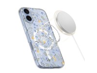 Capa Tech-Protect FlexAir MagSafe para iPhone 17 - Margaridas com Folhas Capa Tech-Protect FlexAir MagSafe para iPhone 17 - Margaridas com Folhas