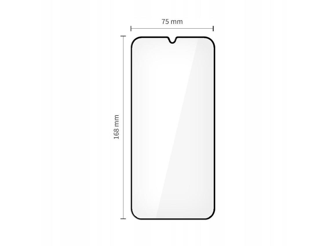 Tech-Protect Glass Fit+ 2-pack tempered glass for Xiaomi Poco M7 - black