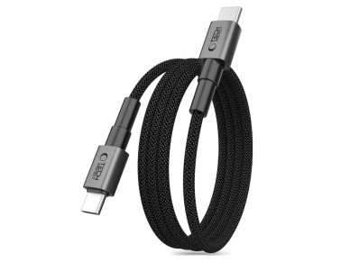 Tech-Protect Ultraboost DNA MagTwist USB-C PD Cable 100W / 5A 200 cm - Gray Tech-Protect Ultraboost DNA MagTwist USB-C PD Cable 100W / 5A 200 cm - Gray