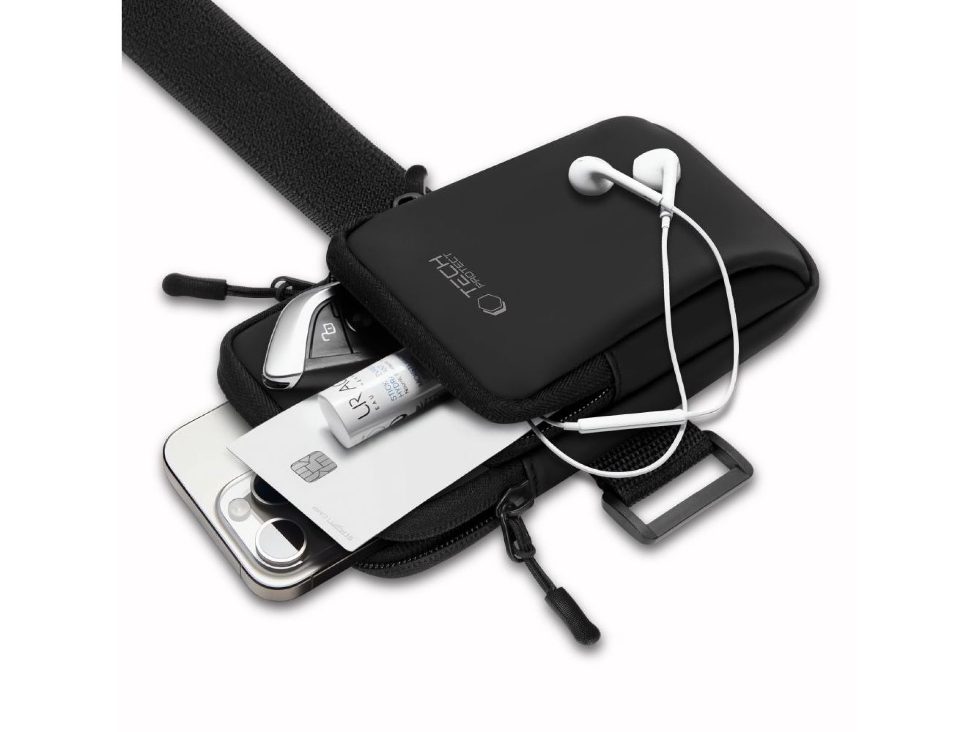 Funda universal para brazalete deportivo Tech-Protect M7 - Negra