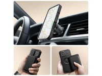 Tech-Protect Kevlar MagSafe case for iPhone 17 - black