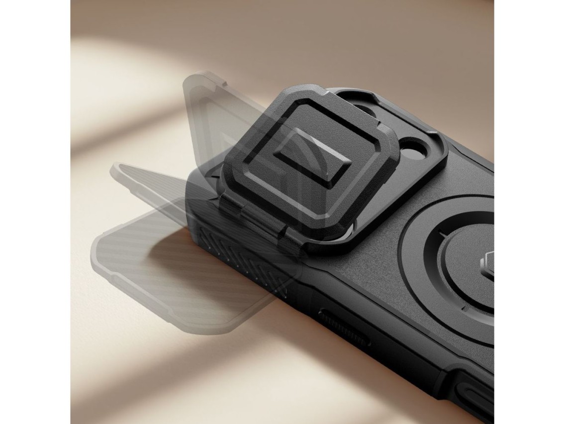 Funda Tech-Protect Kevlar MagSafe para iPhone 17 Pro - negra