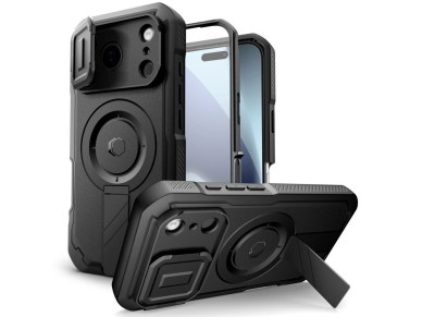 Tech-Protect Kevlar MagSafe Case for iPhone 17 Pro Max - Black Tech-Protect Kevlar MagSafe Case for iPhone 17 Pro Max - Black
