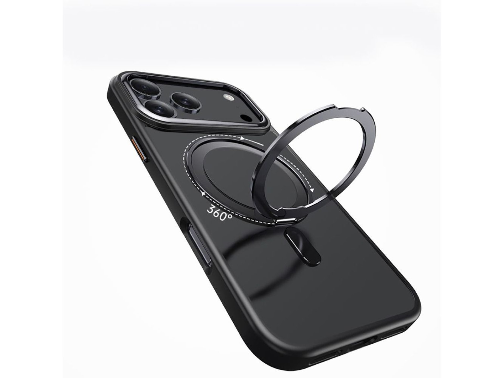 Tech-Protect MagRing MagSafe case for iPhone 17 Pro - matte black