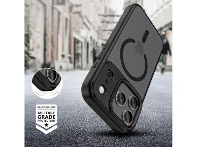 Funda Tech-Protect MagMat XT MagSafe de 4 piezas para iPhone 17 Pro - Negro mate