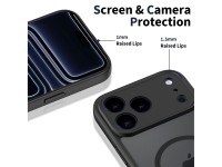Tech-Protect BasicMag MagSafe Case for iPhone 17 Pro Max - Matte Black Tech-Protect BasicMag MagSafe Case for iPhone 17 Pro Max - Matte Black