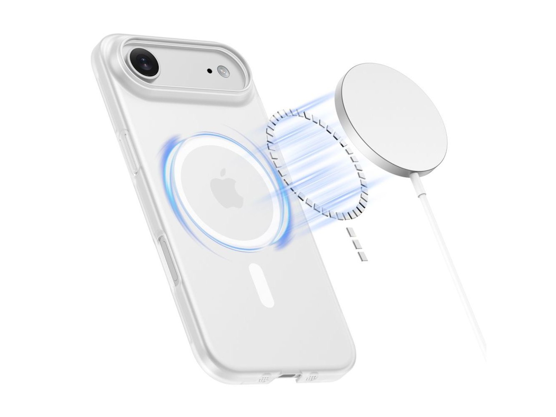 Funda Tech-Protect MagFlex MagSafe para iPhone 17 Air - Transparente mate