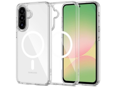 Tech-Protect FlexAir Hybrid MagSafe Case for Samsung Galaxy A17 4G / 5G - Transparent Tech-Protect FlexAir Hybrid MagSafe Case for Samsung Galaxy A17 4G / 5G - Transparent